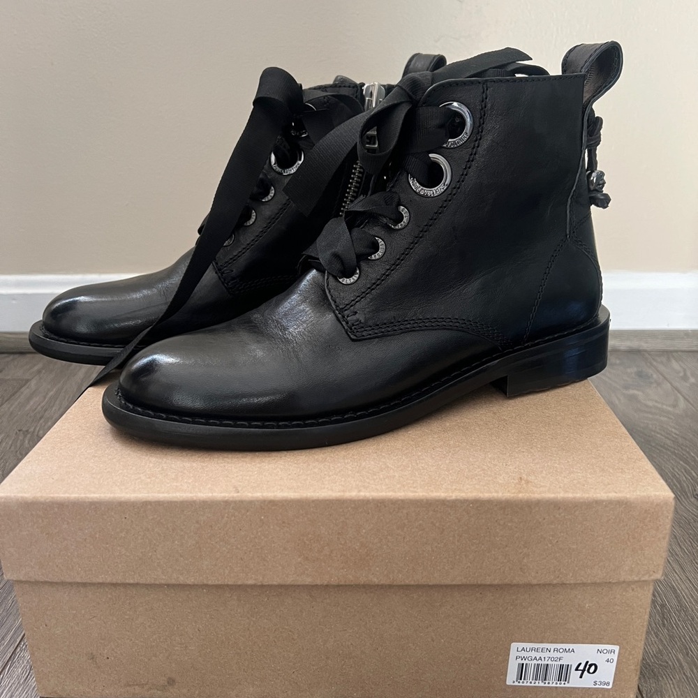 Women’s Black Leather Boots